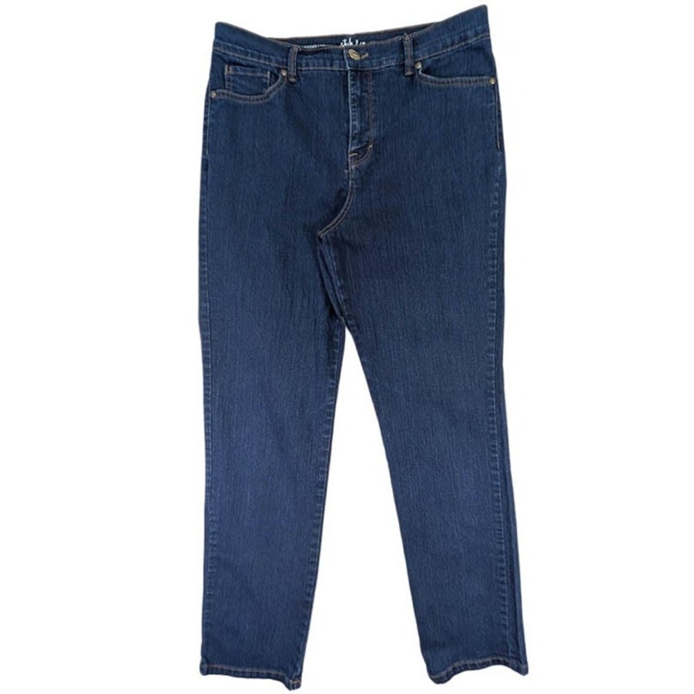 Style & Co Denim Jeans‎ Straight Leg Womens 12 Normcore Classic Americana Modest